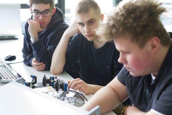 Students from Frederiksberg Gymnasium